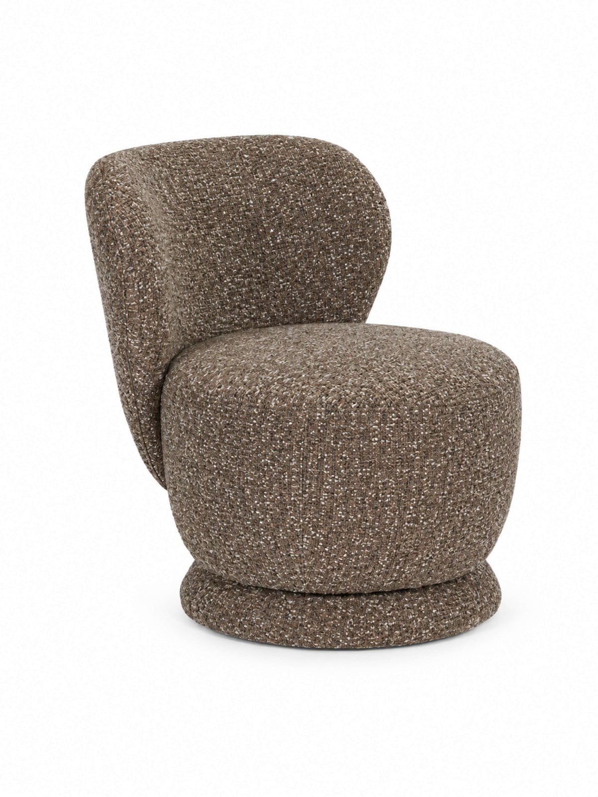 Orla Swivel Accent Chair - Hazelnut Chenille