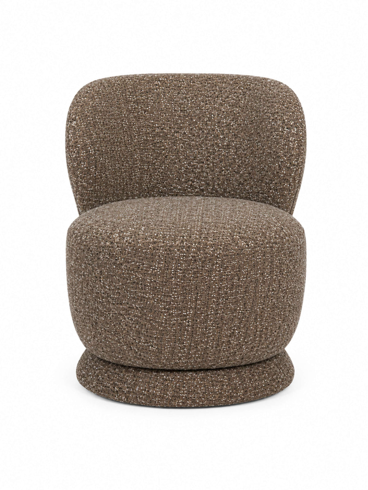 Orla Swivel Accent Chair - Hazelnut Chenille