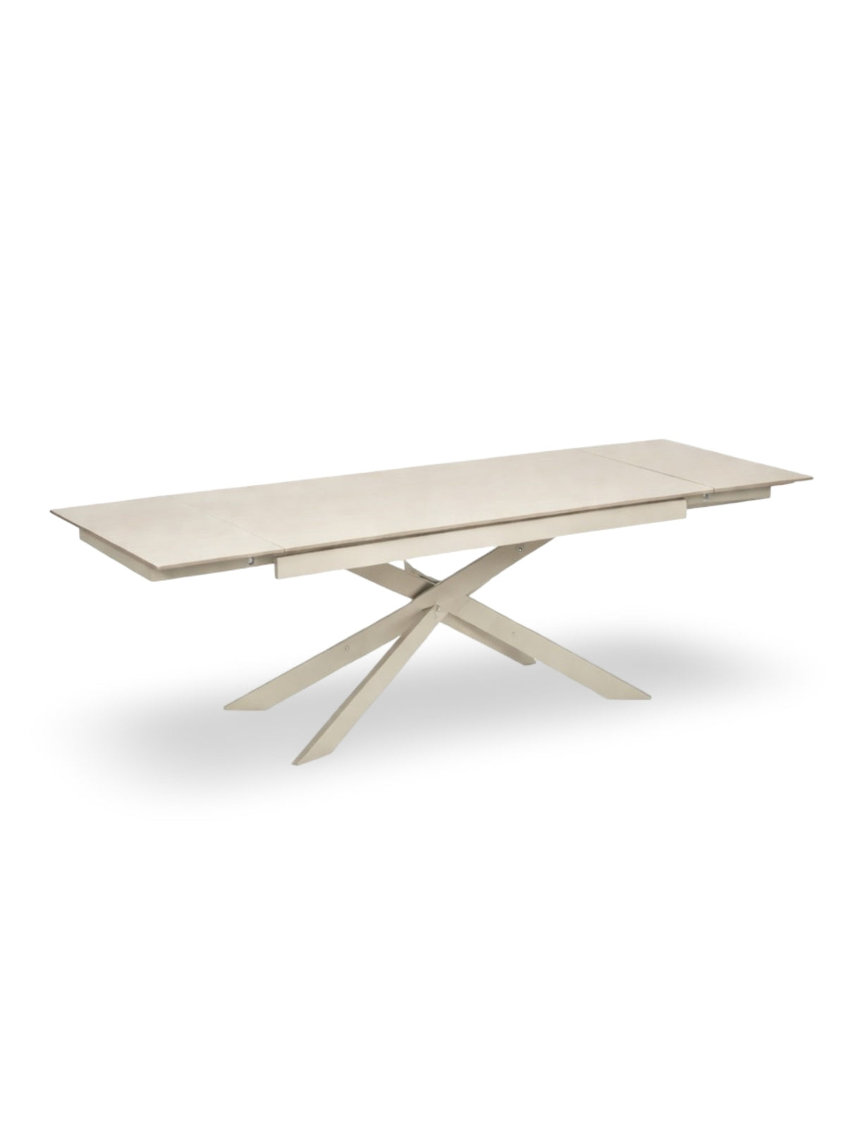 Osaka Stone Effect 160-200cm Rectangular Extending 6-8 Seater Dining Table