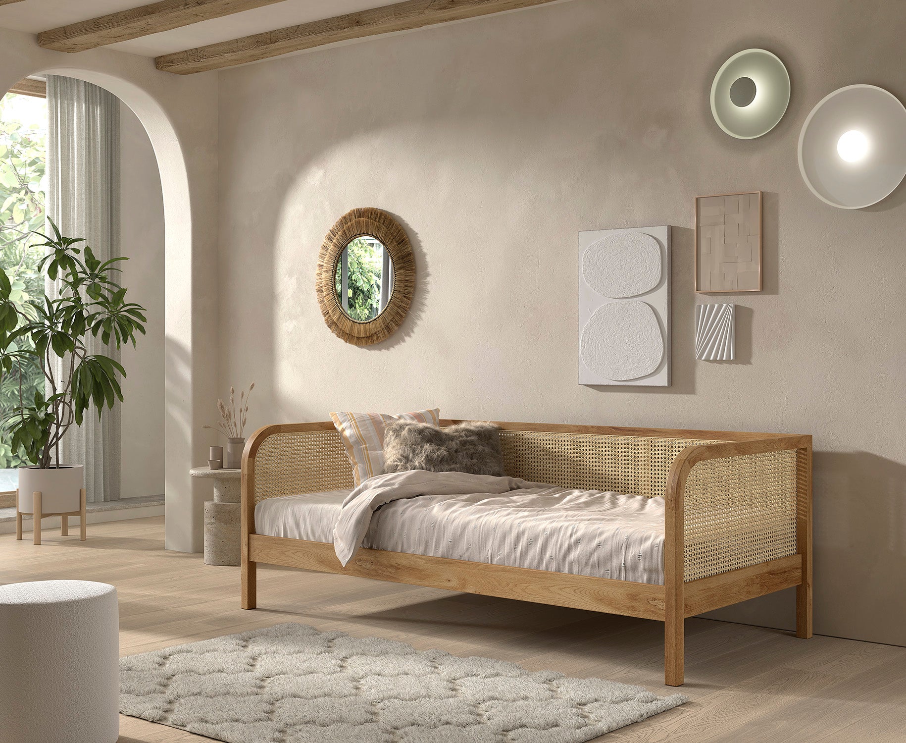 Olive Cabin Bed 90 X 200 Cm