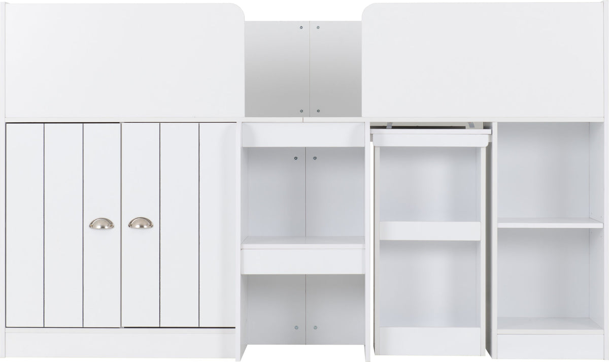 Orlando Study Bunk White