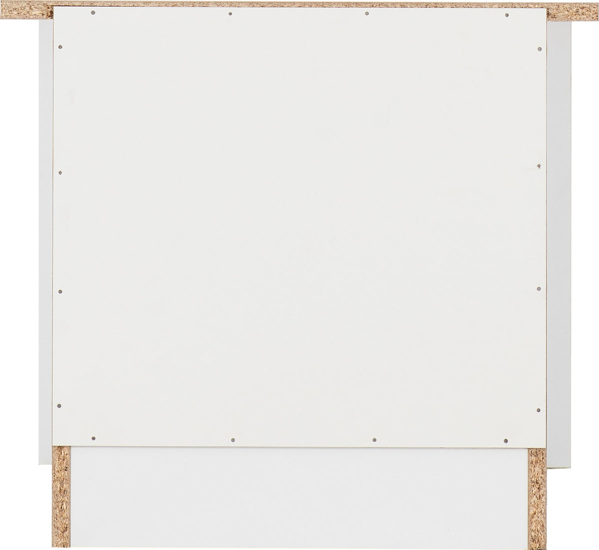 Portland 2 Drawer Bedside White/Oak Effect