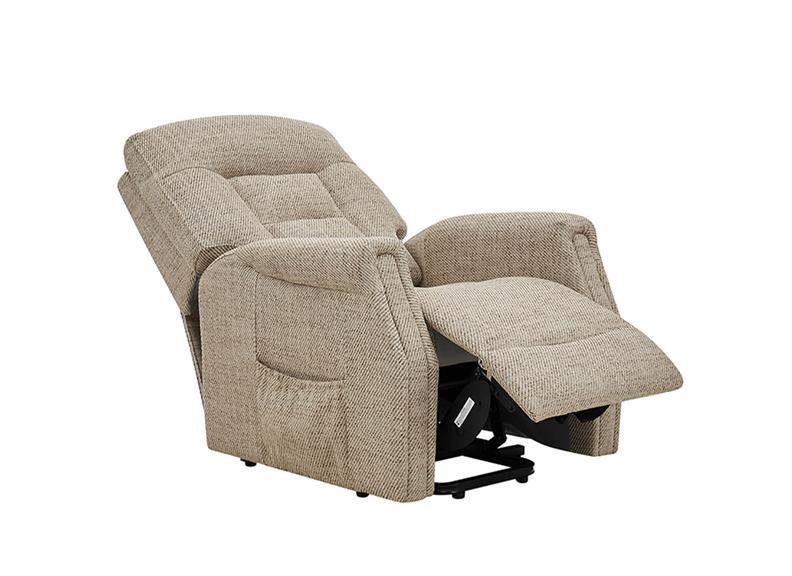 Prescot Electric Lift & Rise Chair – Dual Motor Recliner in Oatmeal