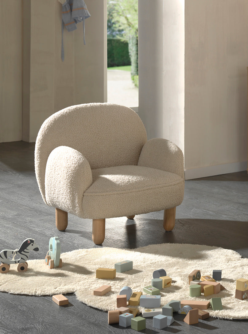 Rocky Sofa Simple Mini Bouclé Davis Beige