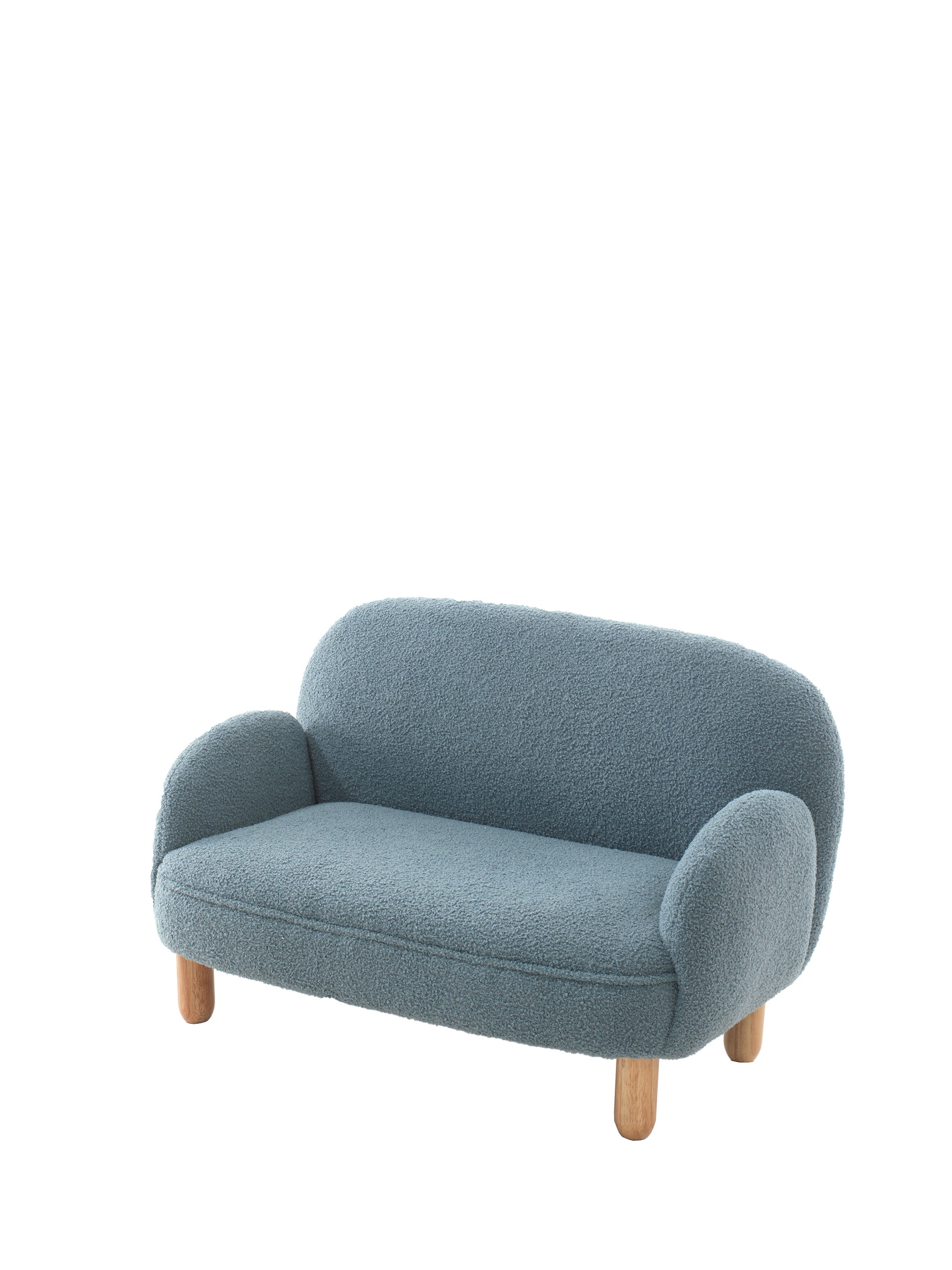 Rocky Sofa Double Mini Bouclé Davis Blue