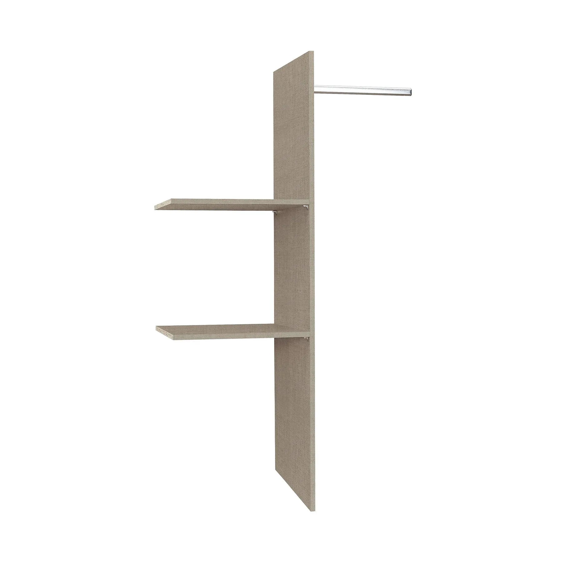 Sovereign Sliderobe - 2.5m in Alpine White finish - Free internal divide