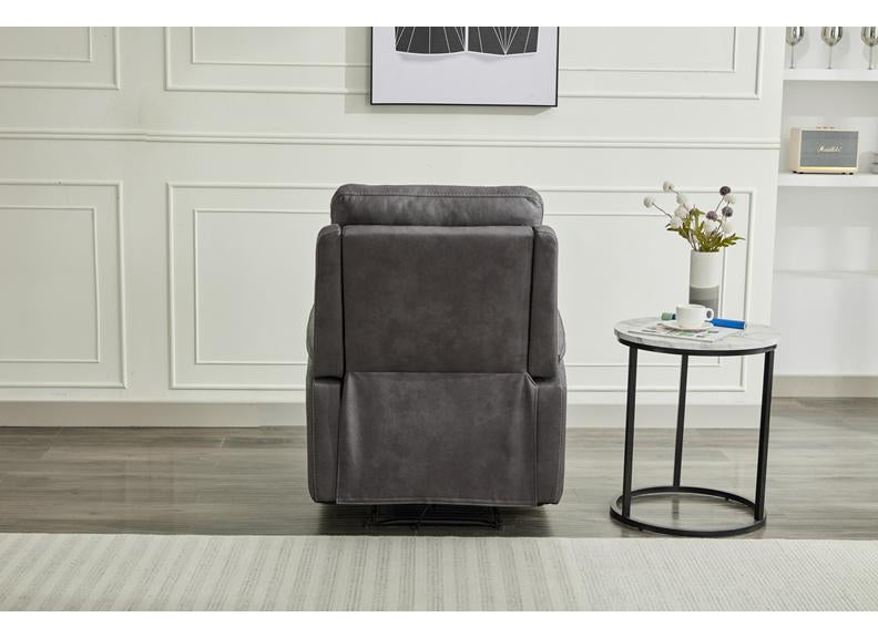 Rowan Powered Grey Reclining Armchair