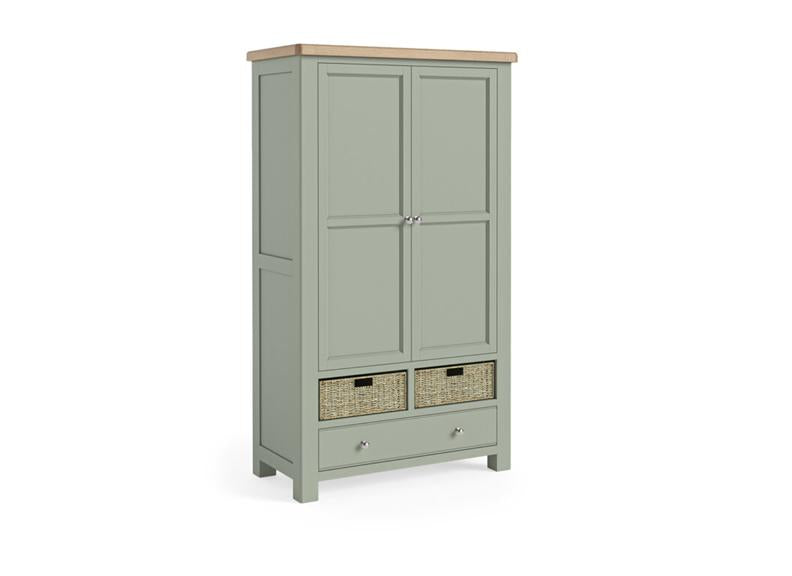 Salcombe Sage Larder Unit - closed