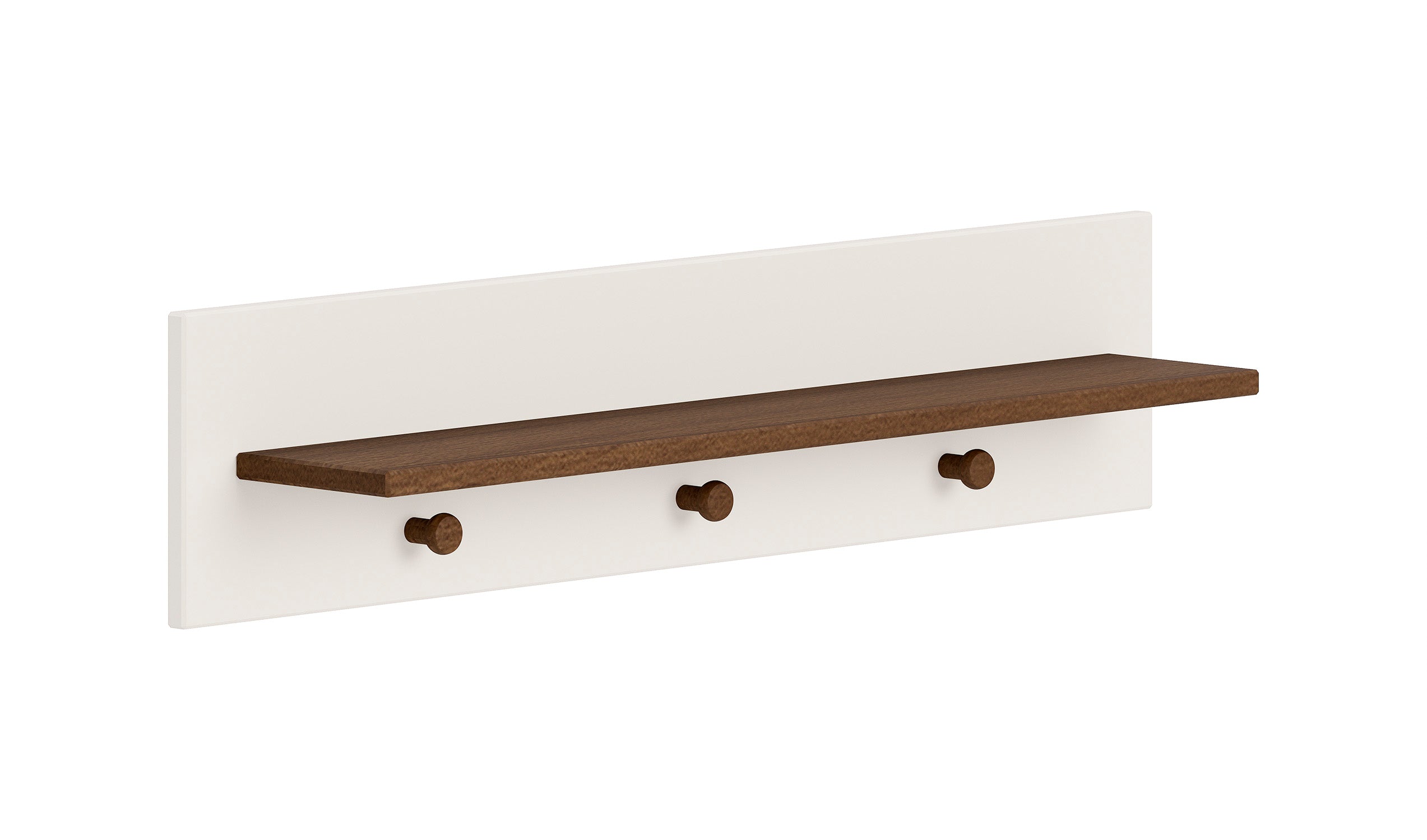 Sezane Wall Shelf Clay/Walnut