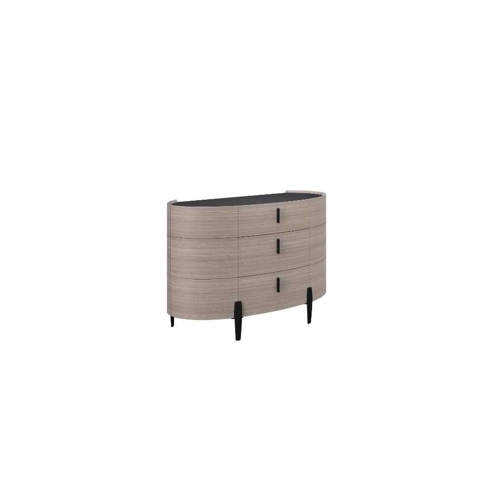 Siena Small 3 Drawer 2 Door Chest