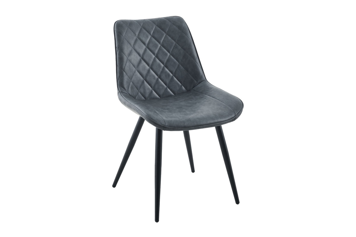 Silvano Chair Charcoal PU