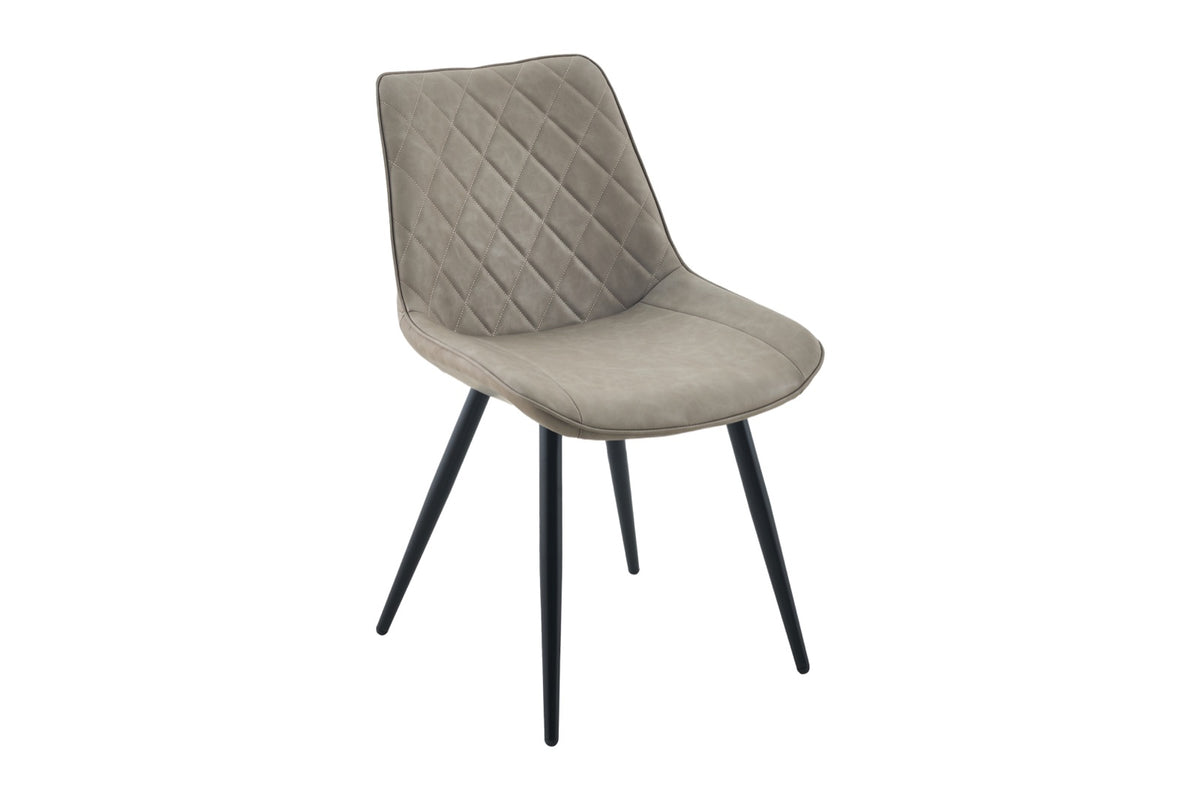 Silvano Chair Taupe PU