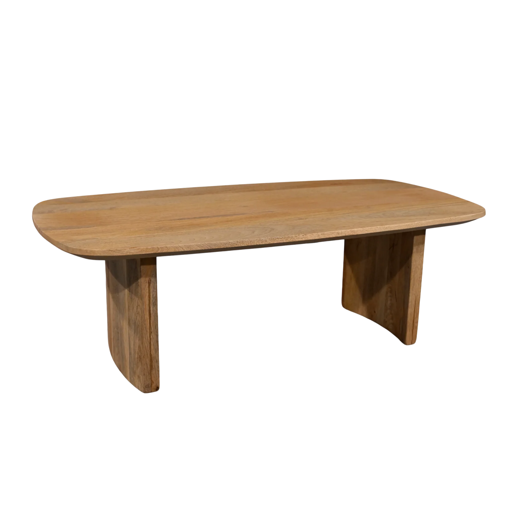 Sindhu Coffee Table – Solid Mango Wood Natural Finish