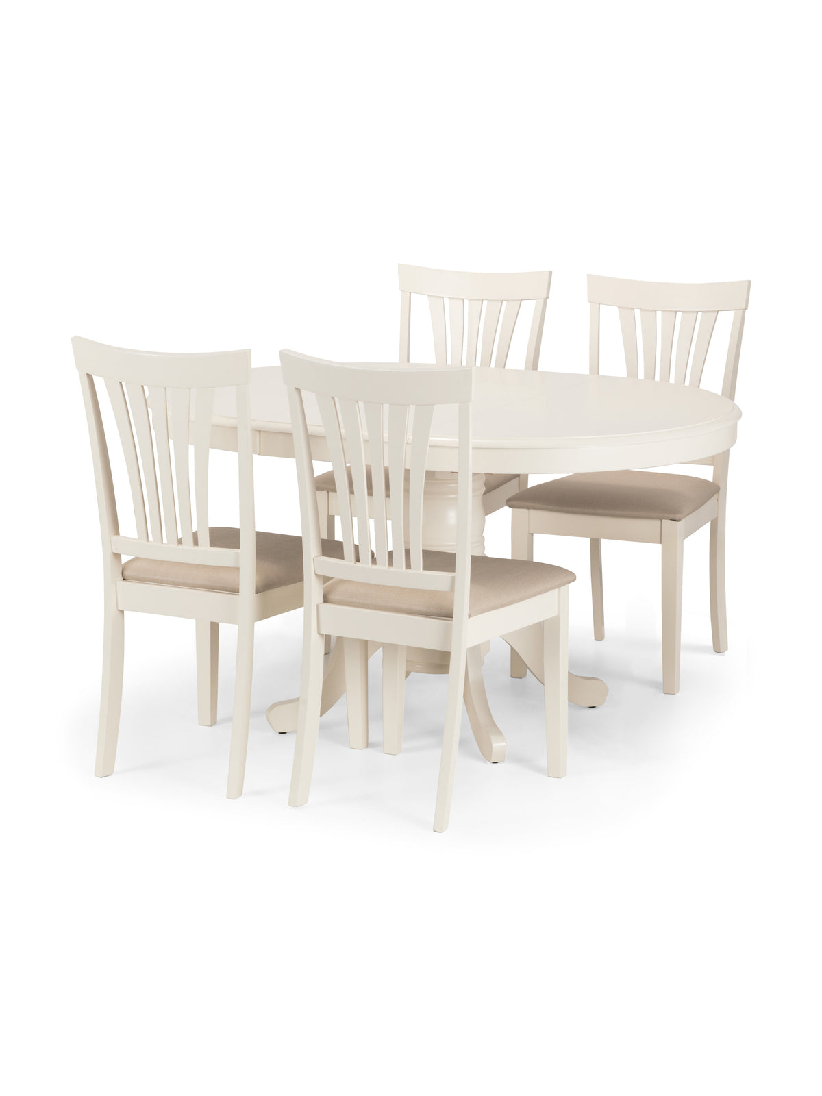 Set Of 2 Stanmore Ivory Chairs