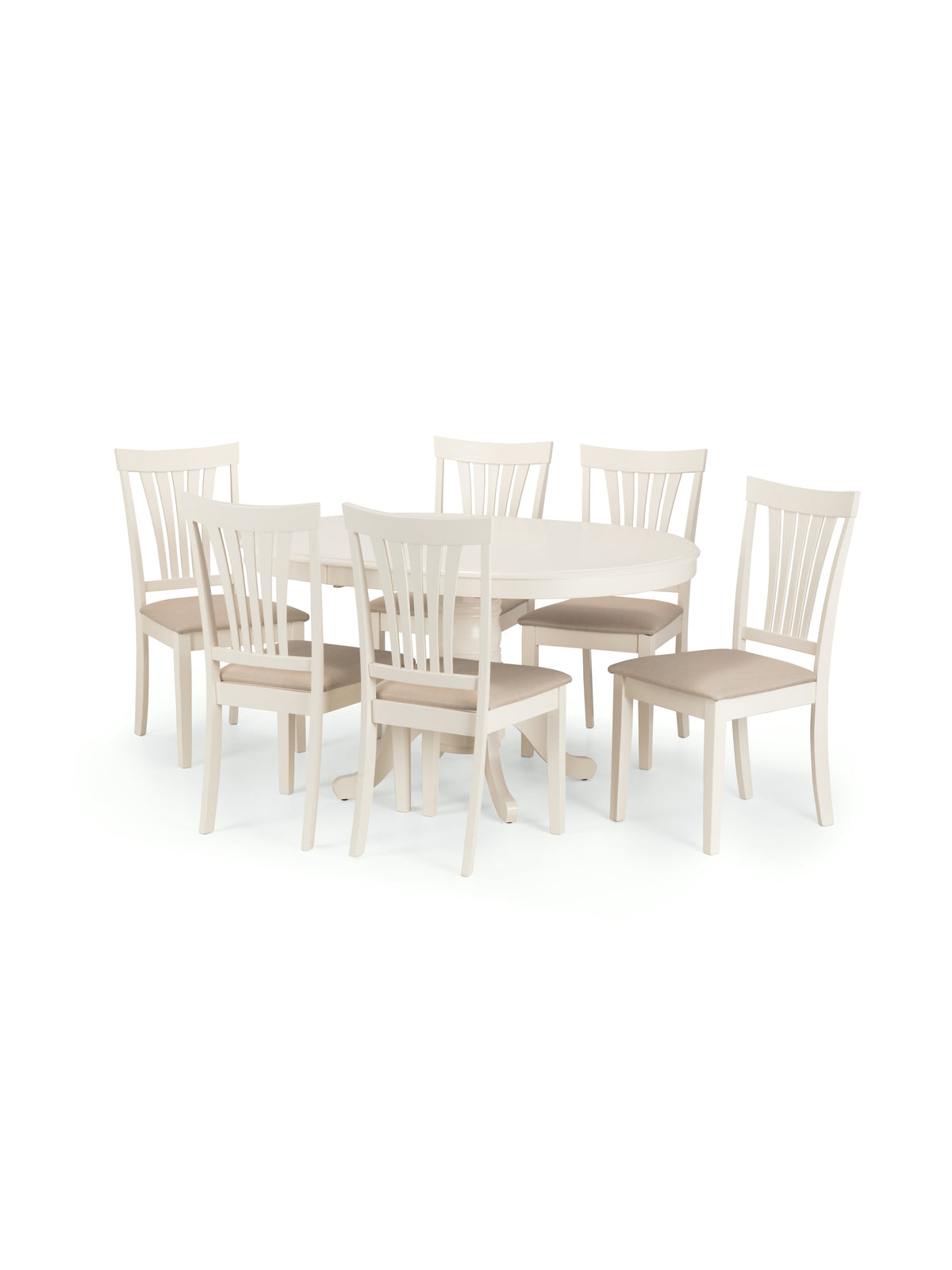 Set Of 2 Stanmore Ivory Chairs