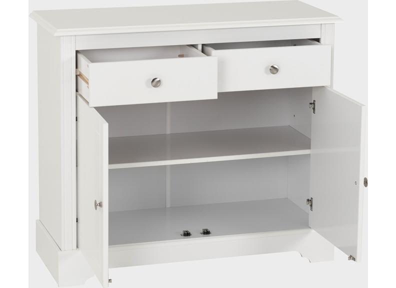 STRATFORD 2 DOOR 2 DRAWER SIDEBOARD - WHITE