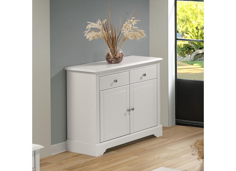 STRATFORD 2 DOOR 2 DRAWER SIDEBOARD - WHITE
