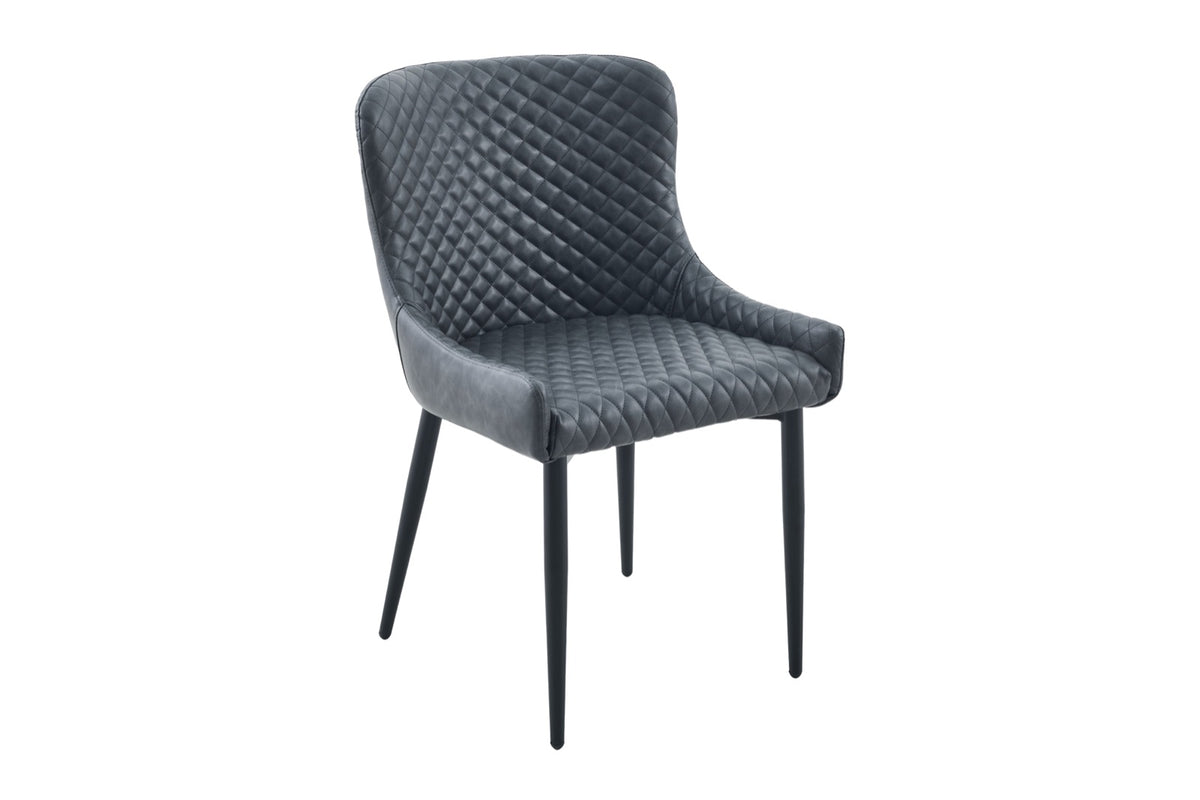 Talia Chair Charcoal PU