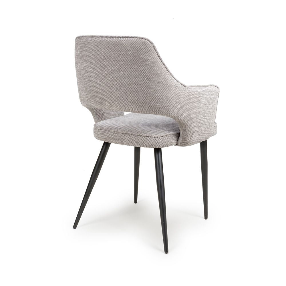 Ted Chair - Set of 2 - Pewter - Image 4