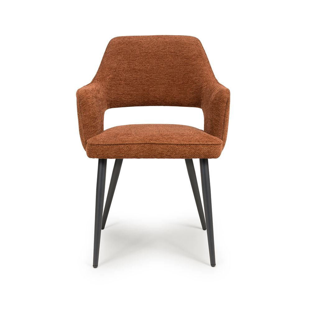 Ted Chair - Set of 2 - Rust - Image 1