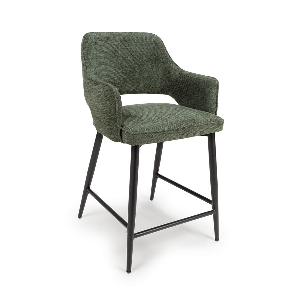 Ted Counter Chair - Set of 2 - Green - Image 2