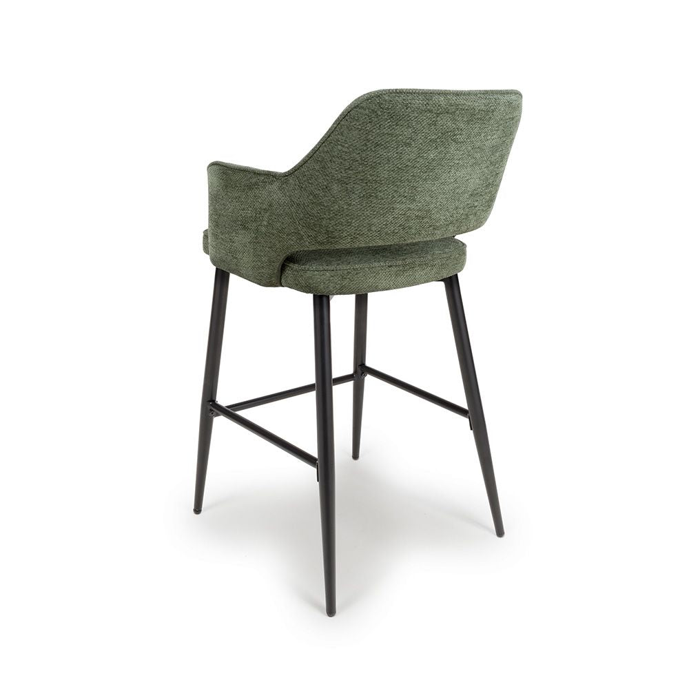 Ted Bar Chair - Set of 2 - Green - Image 4