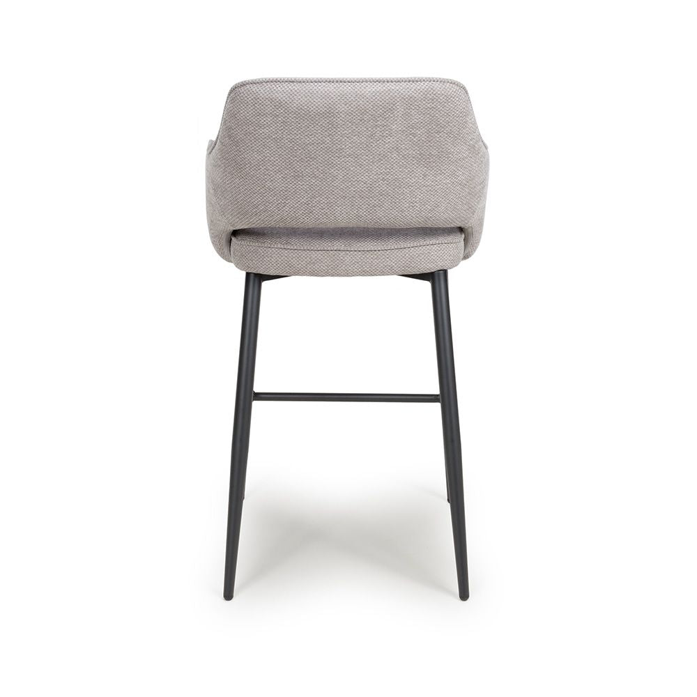 Ted Bar Chair - Set of 2 - Pewter - Image 5