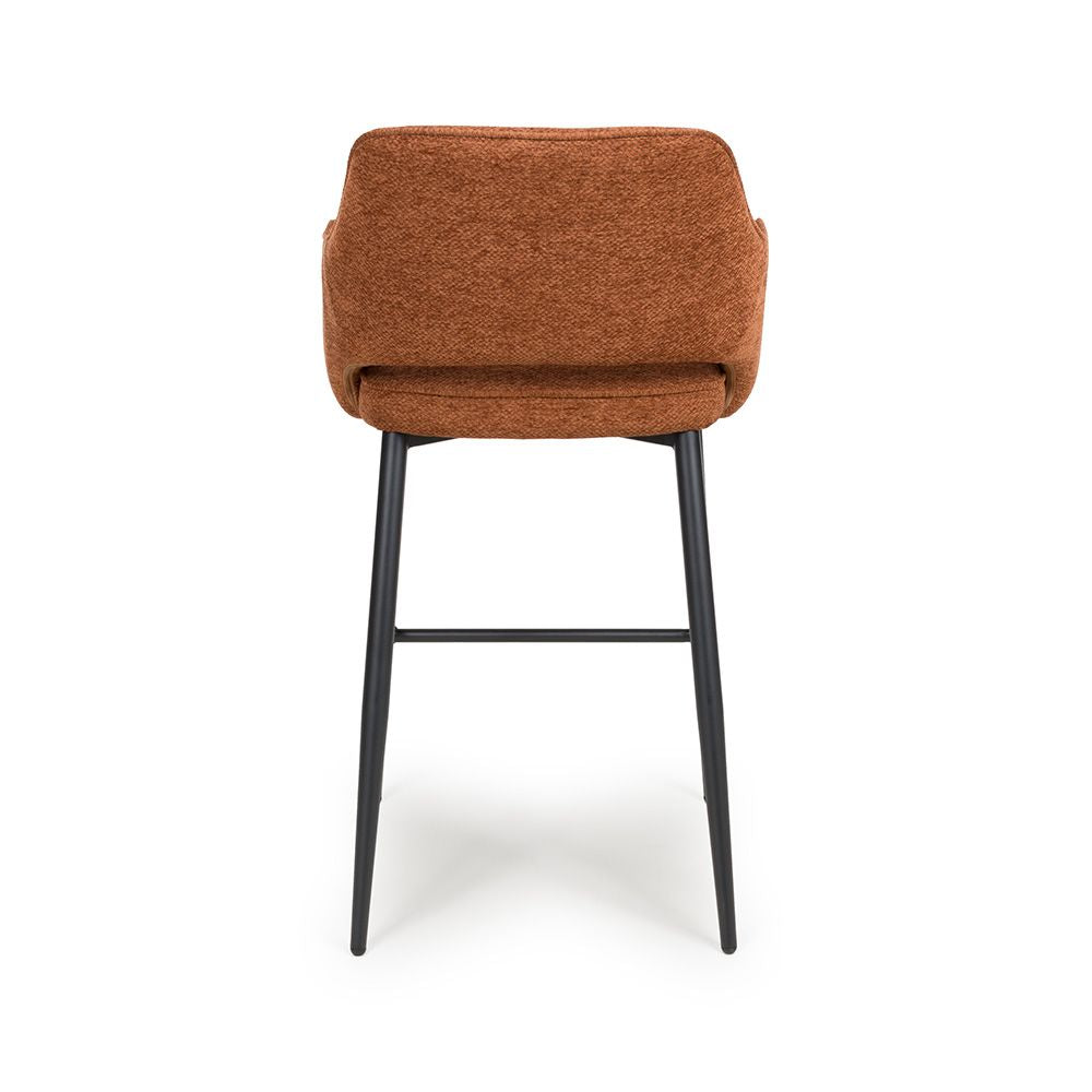 Ted Bar Chair - Set of 2 - Rust - Image 5