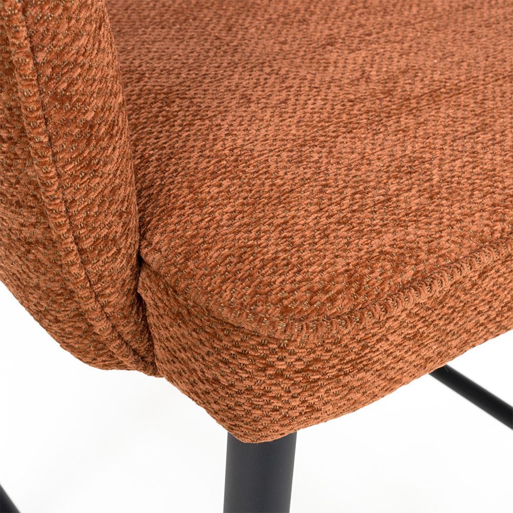 Ted Bar Chair - Set of 2 - Rust - Image 6