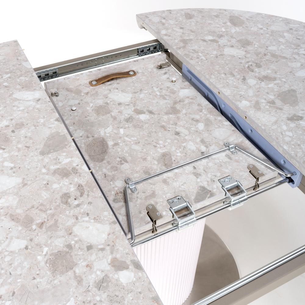 Terrazzo Round Extending Table 1200mm - 1600mm - Image 5