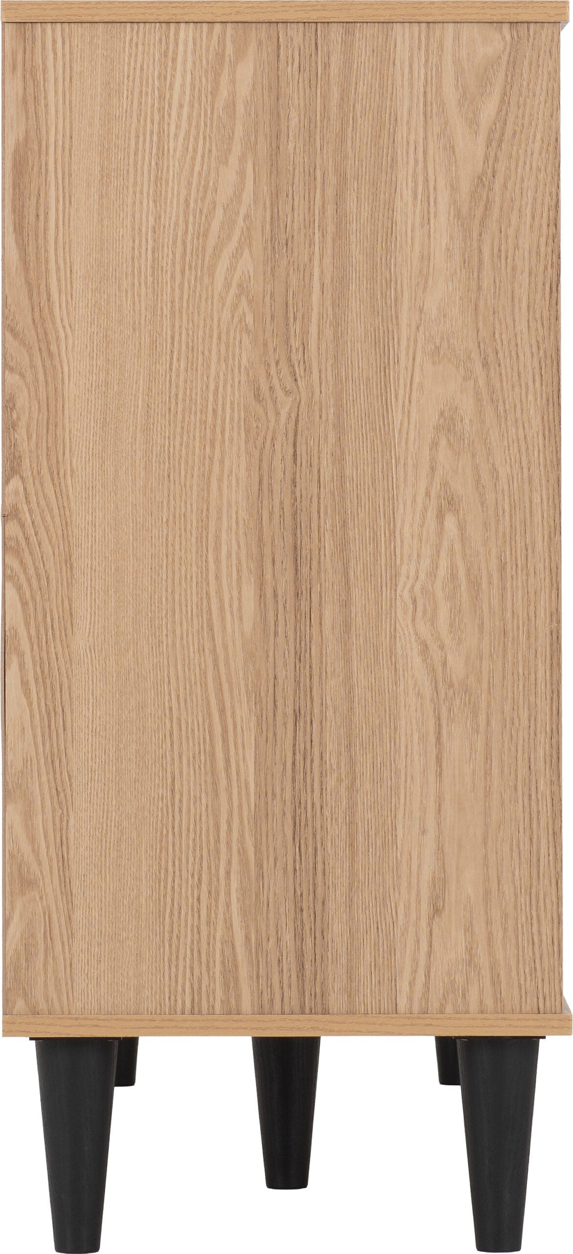 Tessa 3 Door 2 Drawer Sideboard - Natural Oak Effect