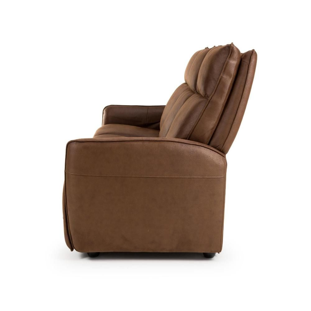 Tucson Heated 3 Seater Fixed - Brown - Image 2