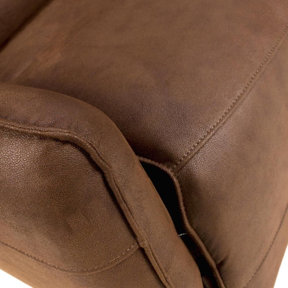 Tucson Heated 3 Seater Fixed - Brown - Image 6
