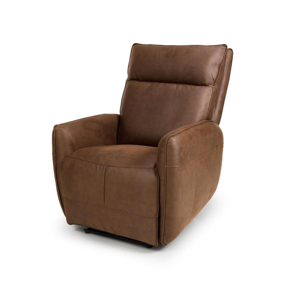 Tucson Heated Power Recliner - Brown - Image 2