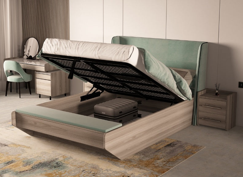 Meraki Ottoman Bed - open