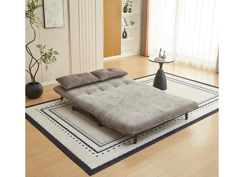 Tucker Stone Fabric Futon Sofa Bed