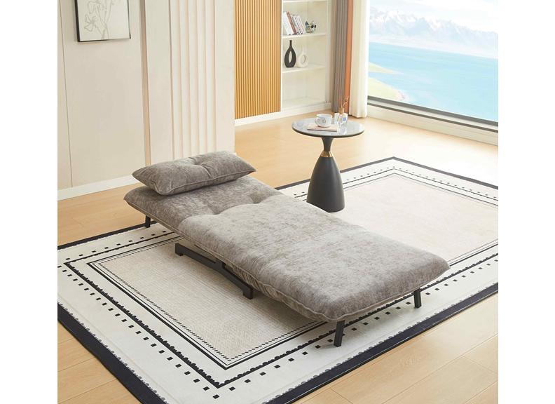 Tucker Stone Fabric Futon Sofa Bed