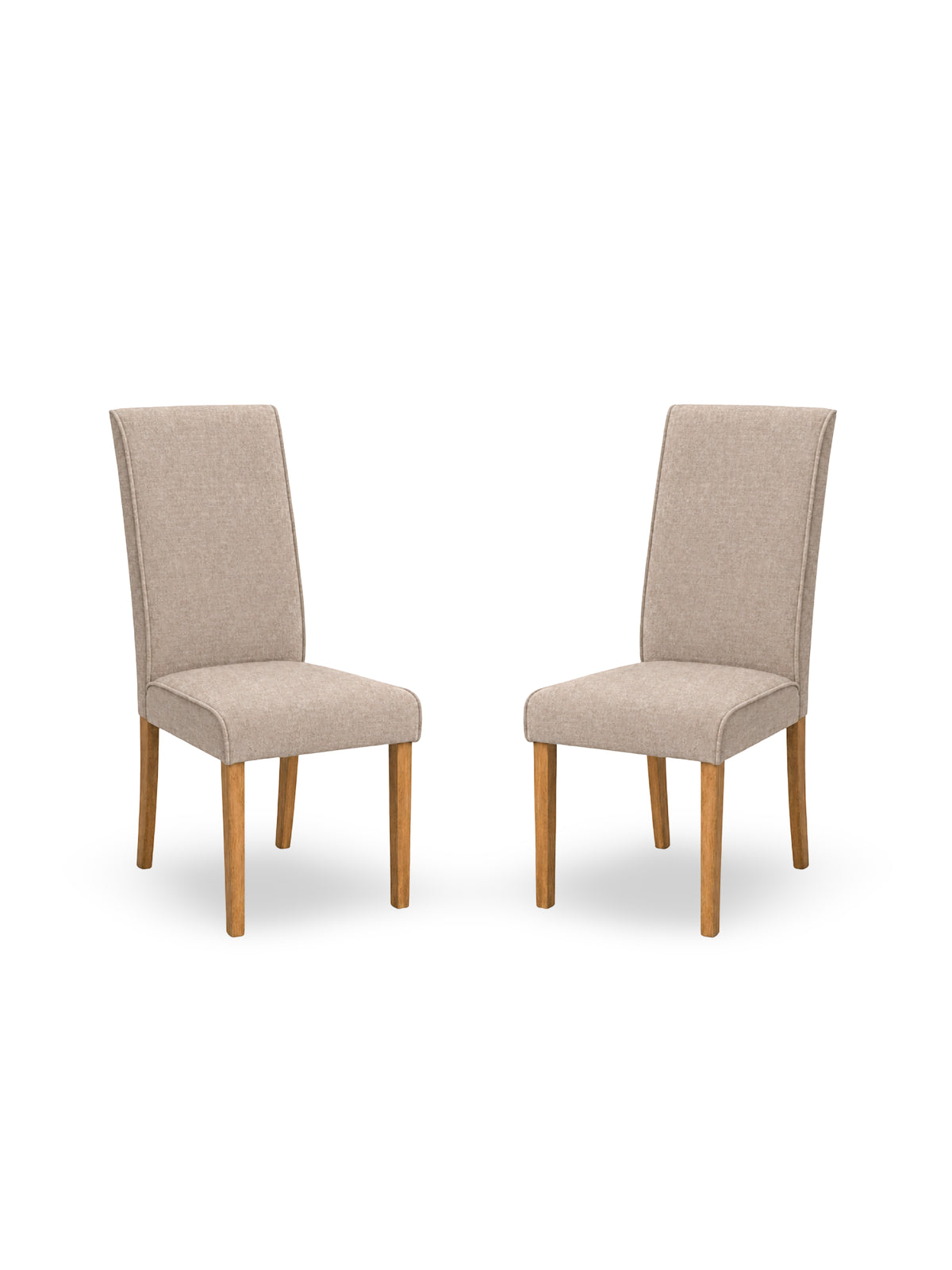 Valencia Upholstered Dining Chair (Set of 2) - Cream Chenille