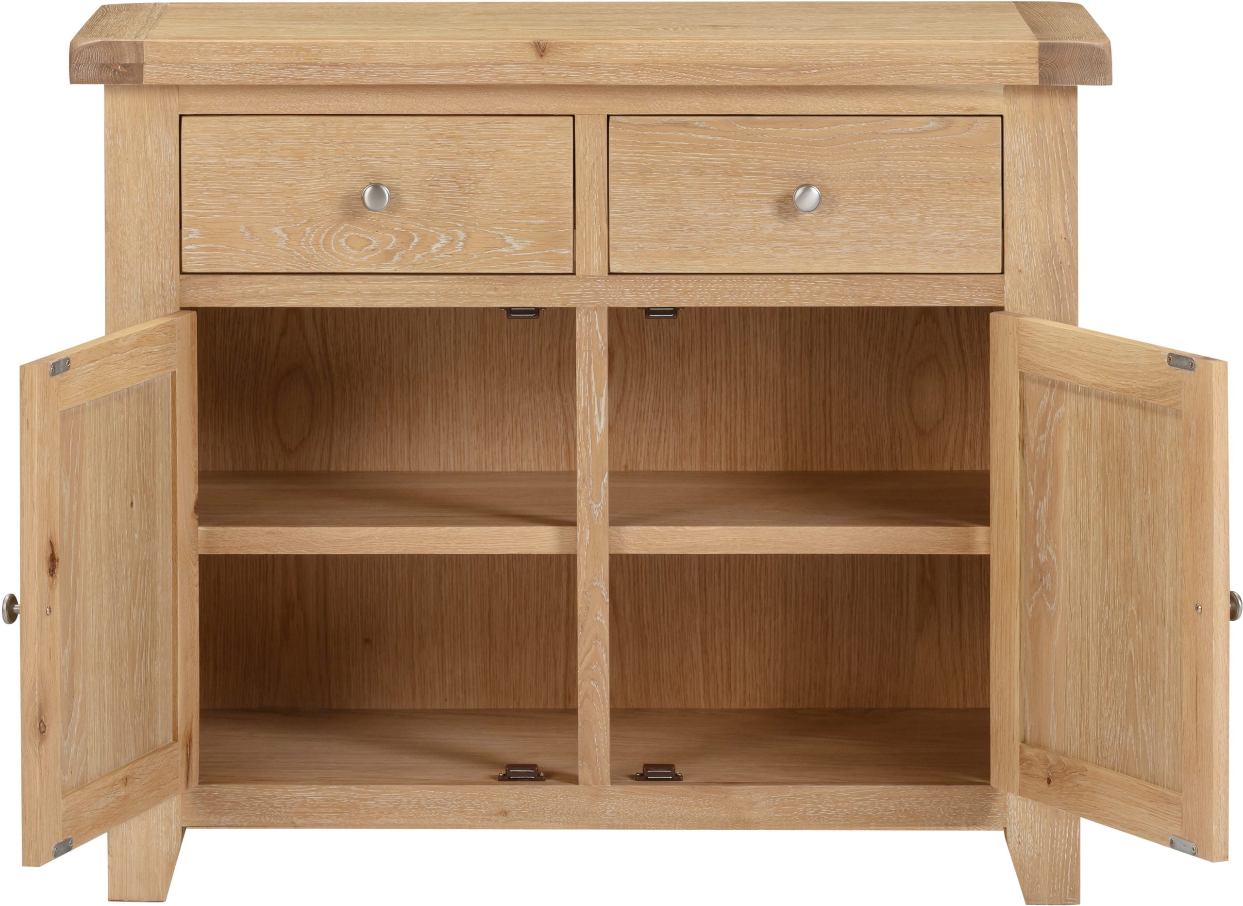 WINDSOR 2 DOOR 2 DRAWER SIDEBOARD - NATURAL OAK