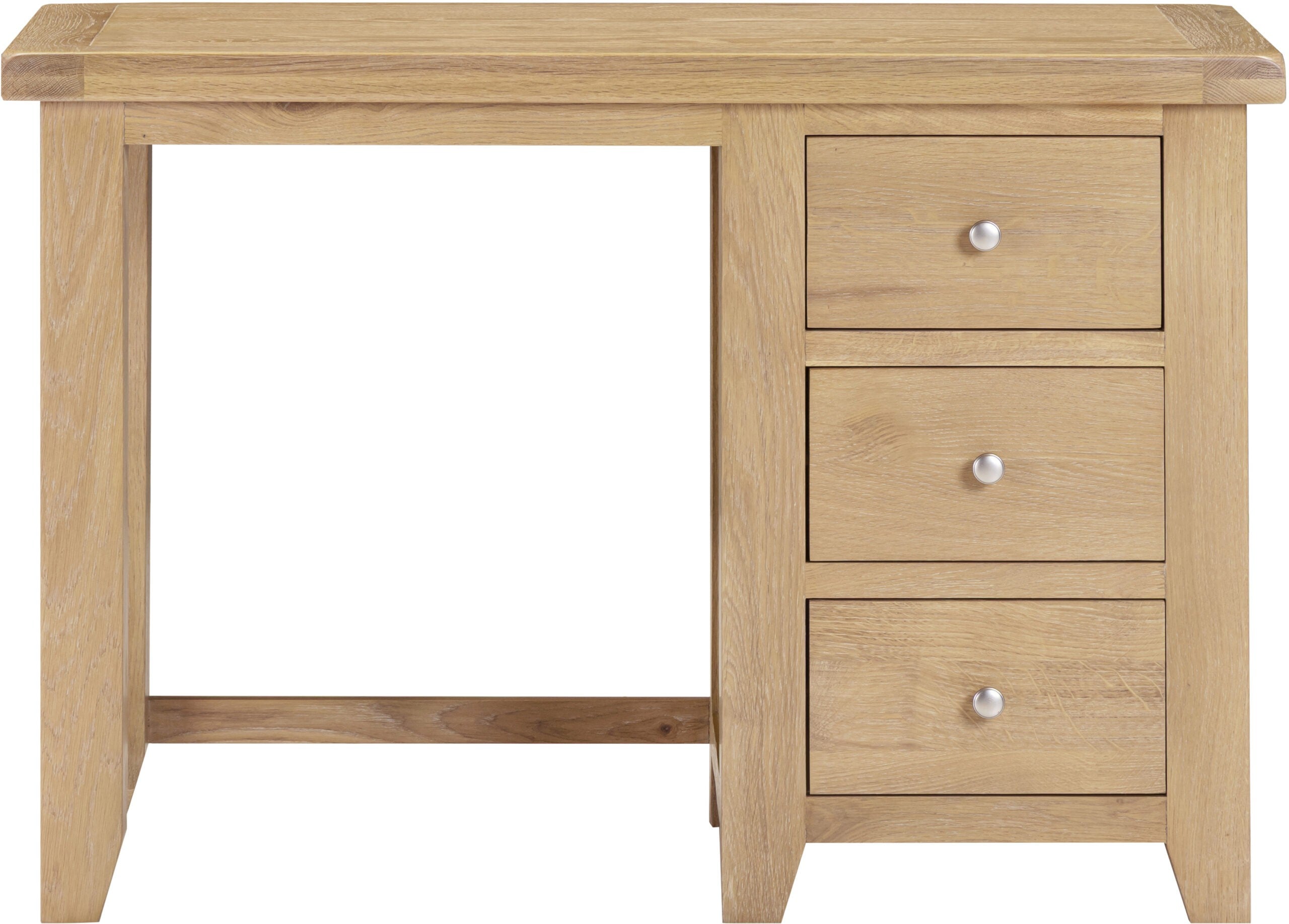 Windsor 3 Drawer Dressing Table Natural Oak