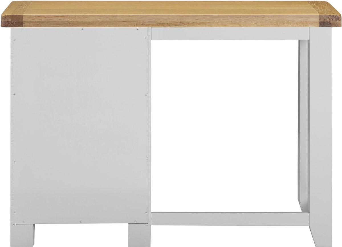 Windsor 3 Drawer Dressing Table Pebble Grey/Oak