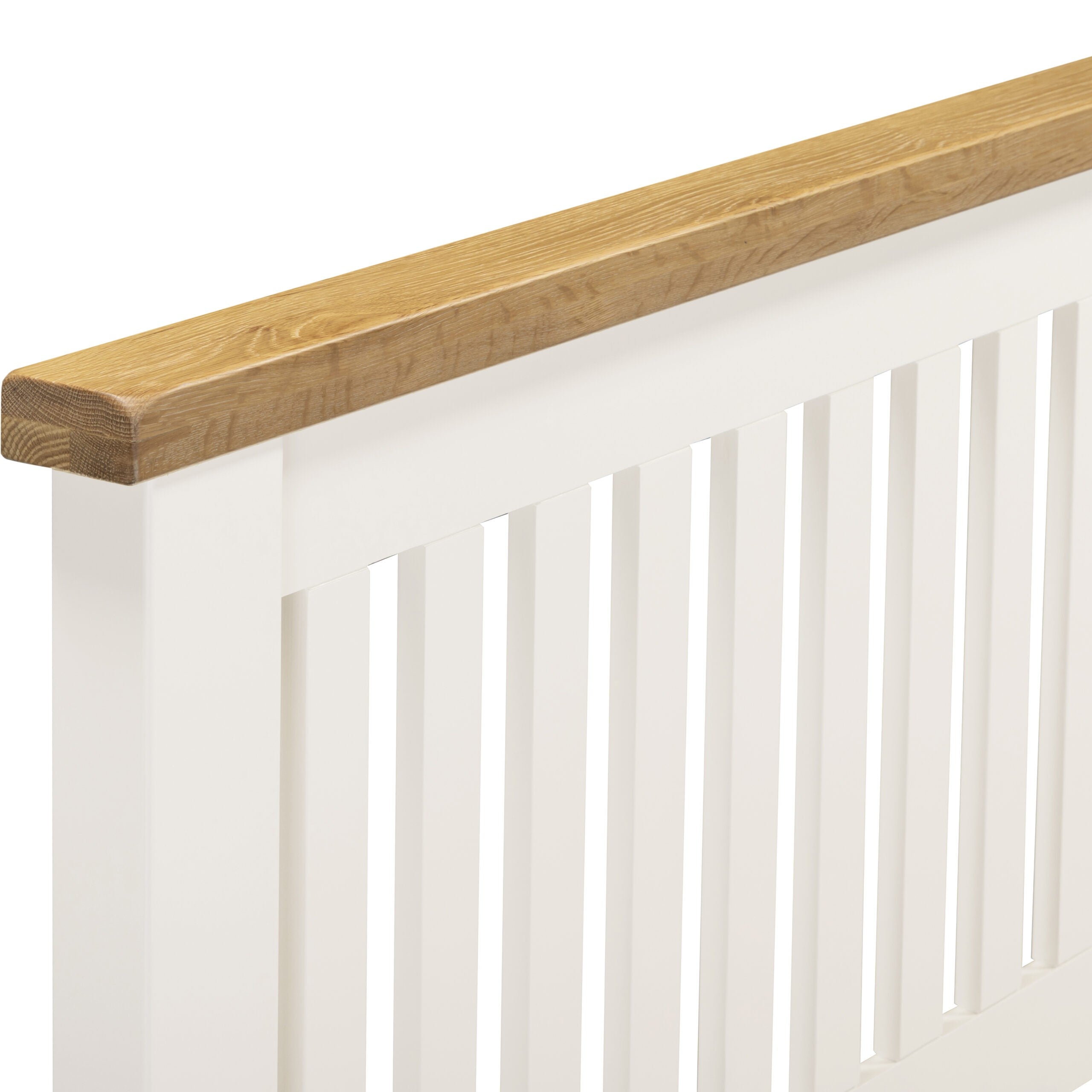Windsor 5' Bed Low Foot End Ivory/Oak