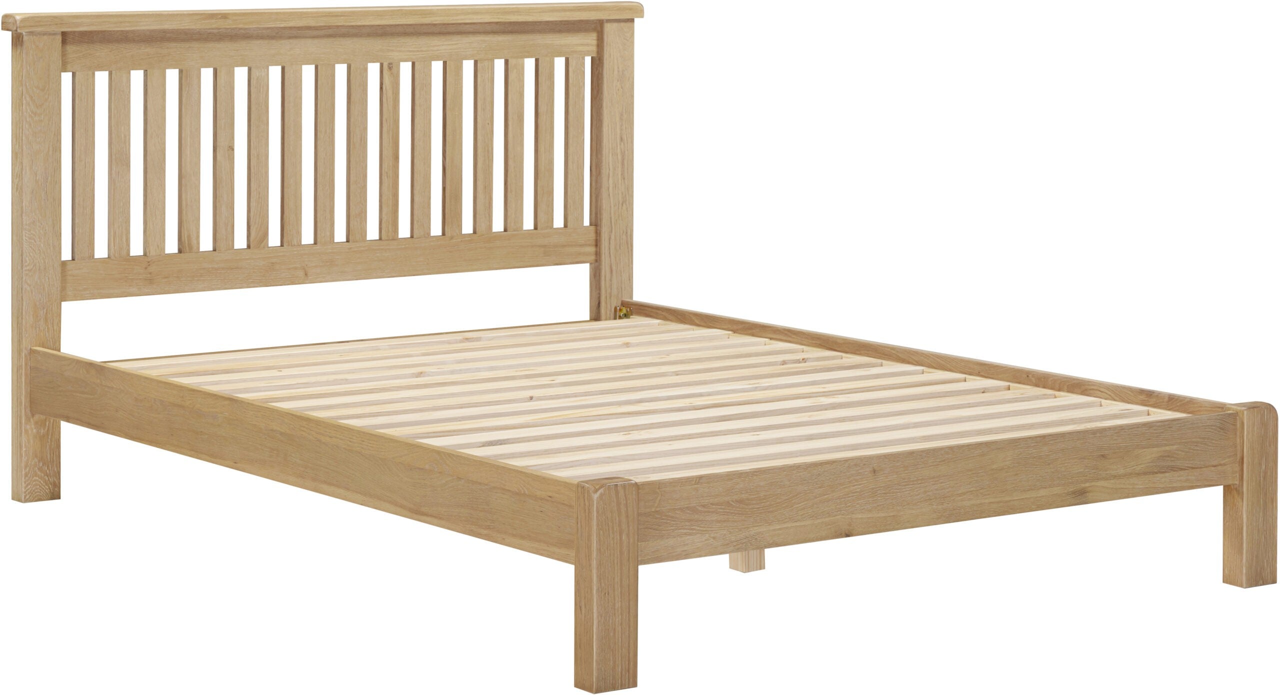 Windsor 5' Bed Low Foot End Natural Oak