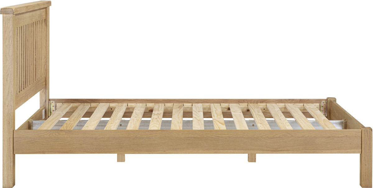 Windsor 5' Bed Low Foot End Natural Oak