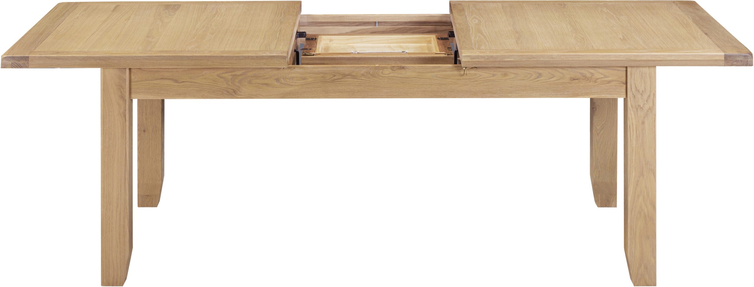 Windsor Large Extending Dining Table Natural Oak