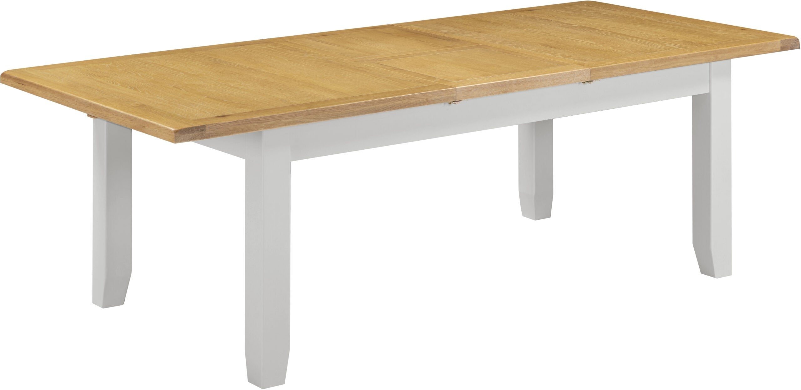 Windsor Large Extending Dining Table Pebble Grey/Oak
