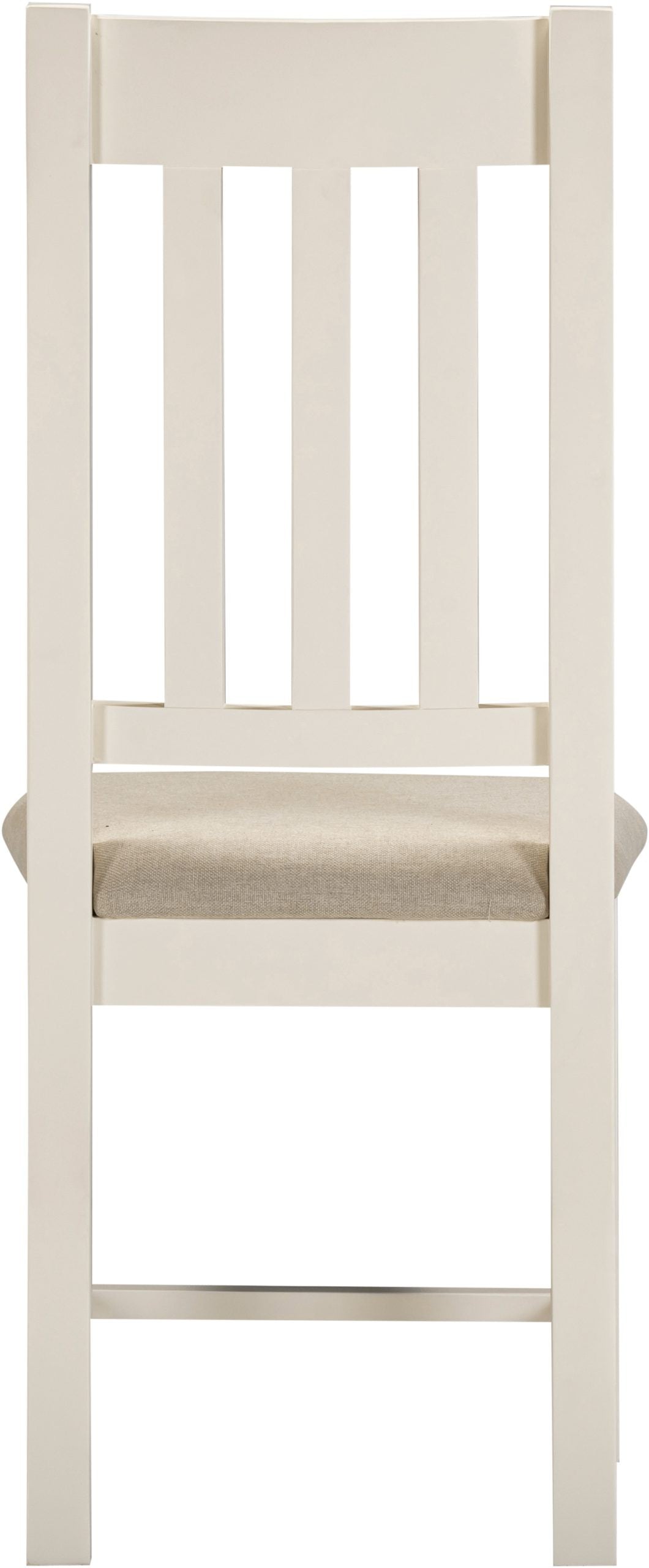 Windsor Slatted Chair (Box of 2) Ivory/Oat Fabric