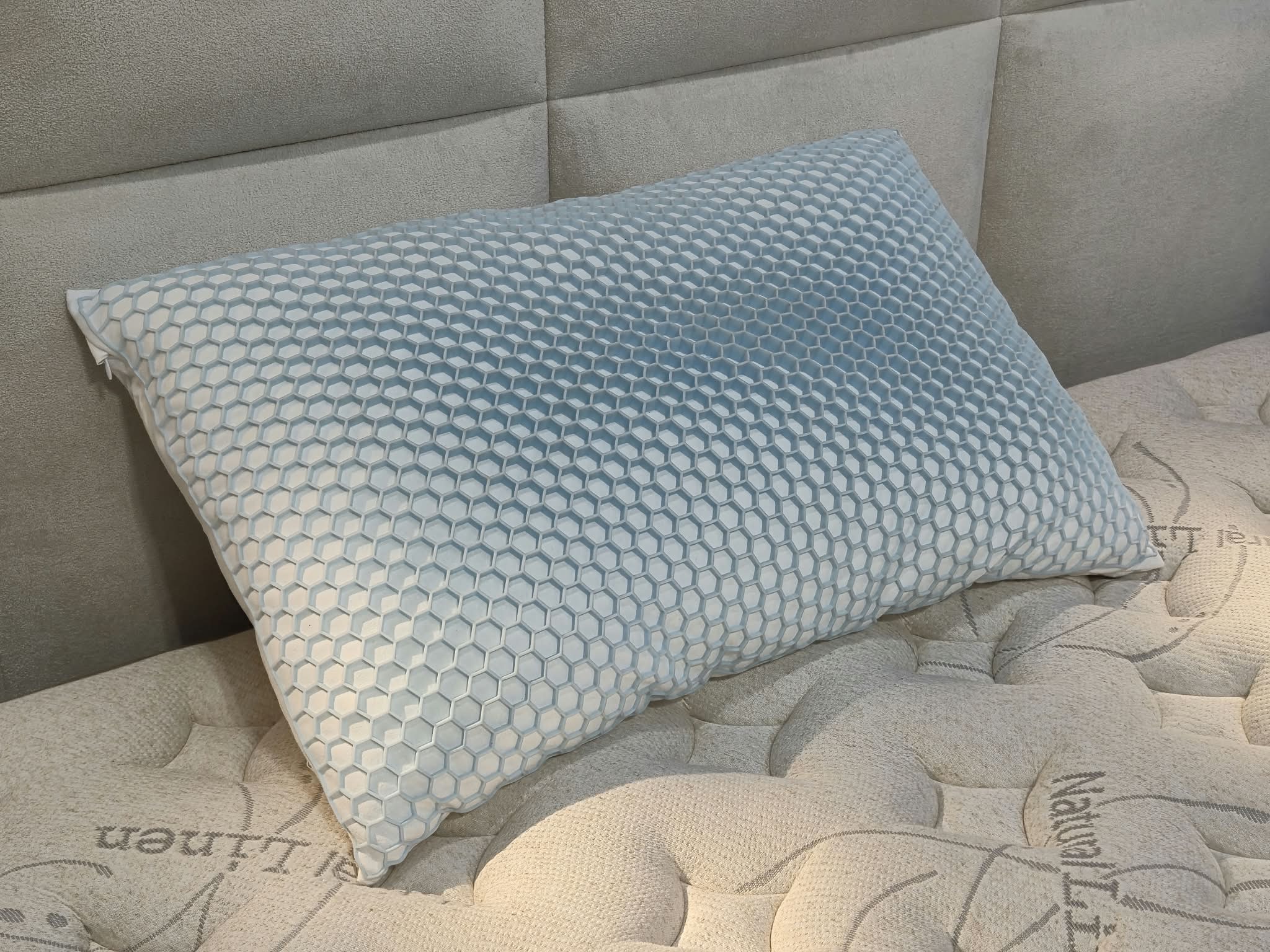 Faith & Ethan Honey Comb Pillow