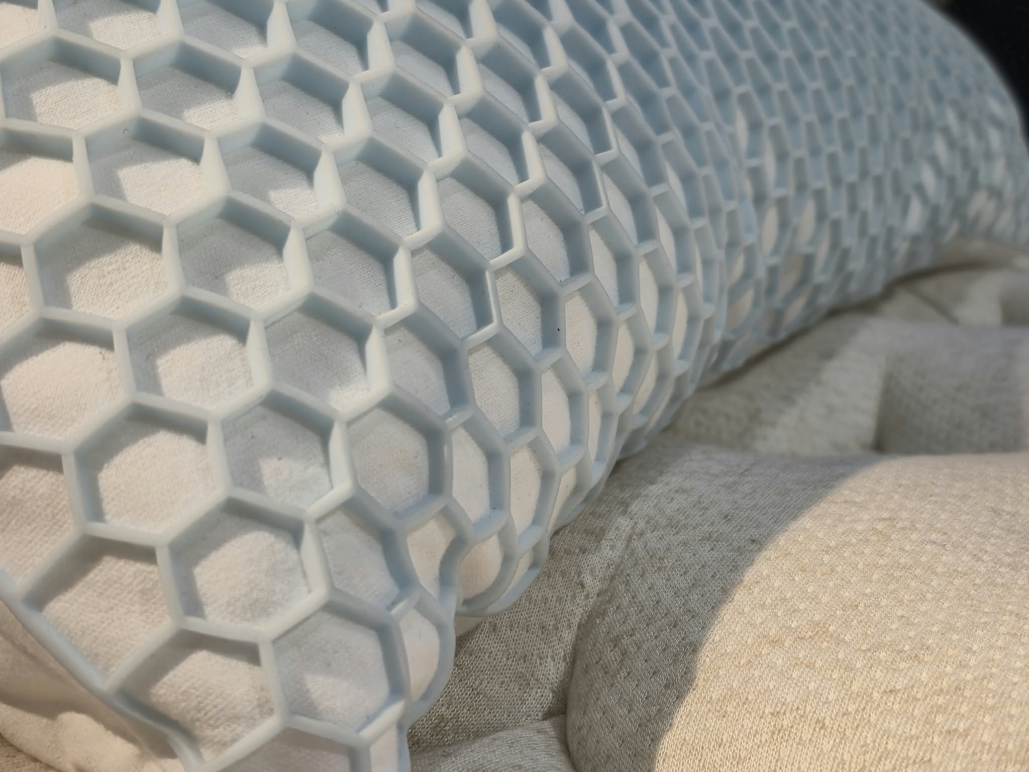 Faith & Ethan Honey Comb Pillow