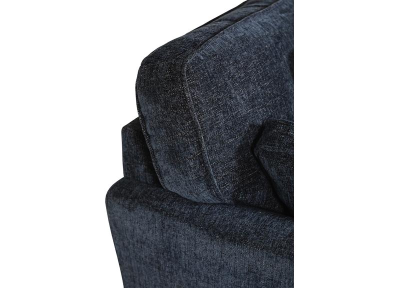 Winnie 2 Seat Sofa – Navy Upholstery with Scatter Cushions